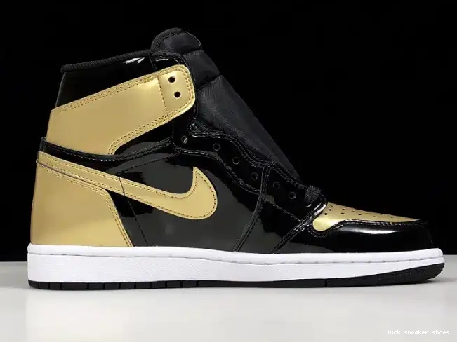 Reps LUCY Retro 1 861428-007 Jordan High Air Glod Toe 0514
